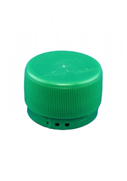 Kunststoffdeckel MCA/PP28 grün mit Garantiering